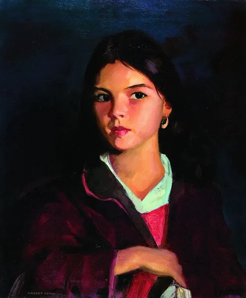 Bernadita av Robert Henri