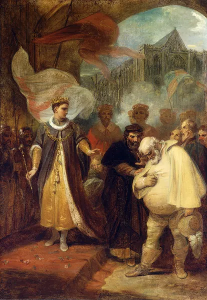 Falstaff rebuked av Robert Smirke