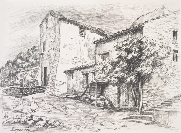 Farmhouse av Roger Fry