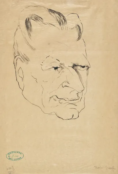 Julius Meier-Graefe av Rudolf Grossmann
