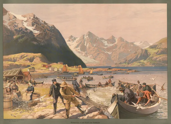 Europa – Heringsfang an der Küste von Norwegen av Rudolf Hellgrewe