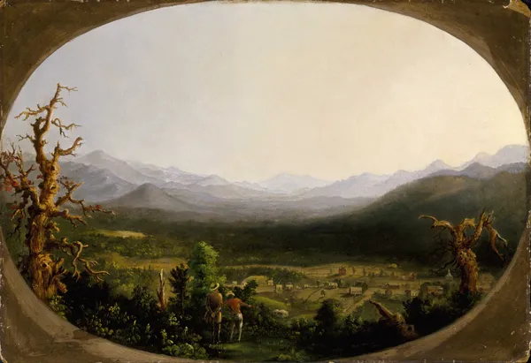 A View of Asheville, North Carolina av Robert S. Duncanson