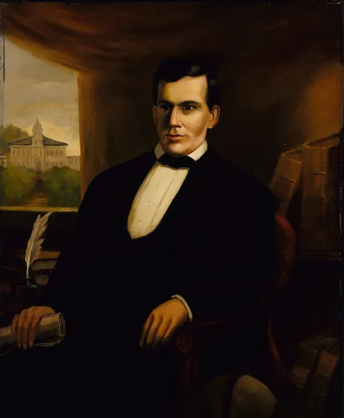 Portrait of Freeman Cary av Robert S. Duncanson