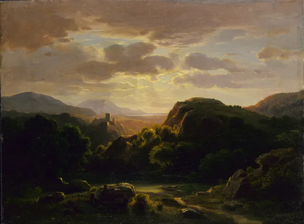 Remembrances of a Scene near Auerbach av Robert S. Duncanson