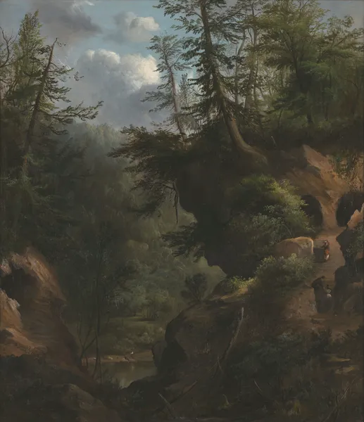 The Caves av Robert S. Duncanson