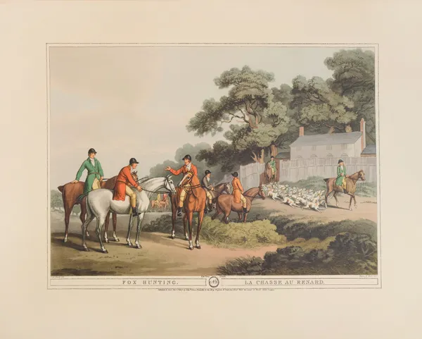 Fox Hunting, 1 (19th century) av Samuel Howitt