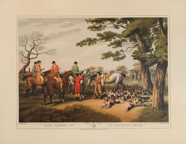 Hare Hunting, 2 (19th century) av Samuel Howitt