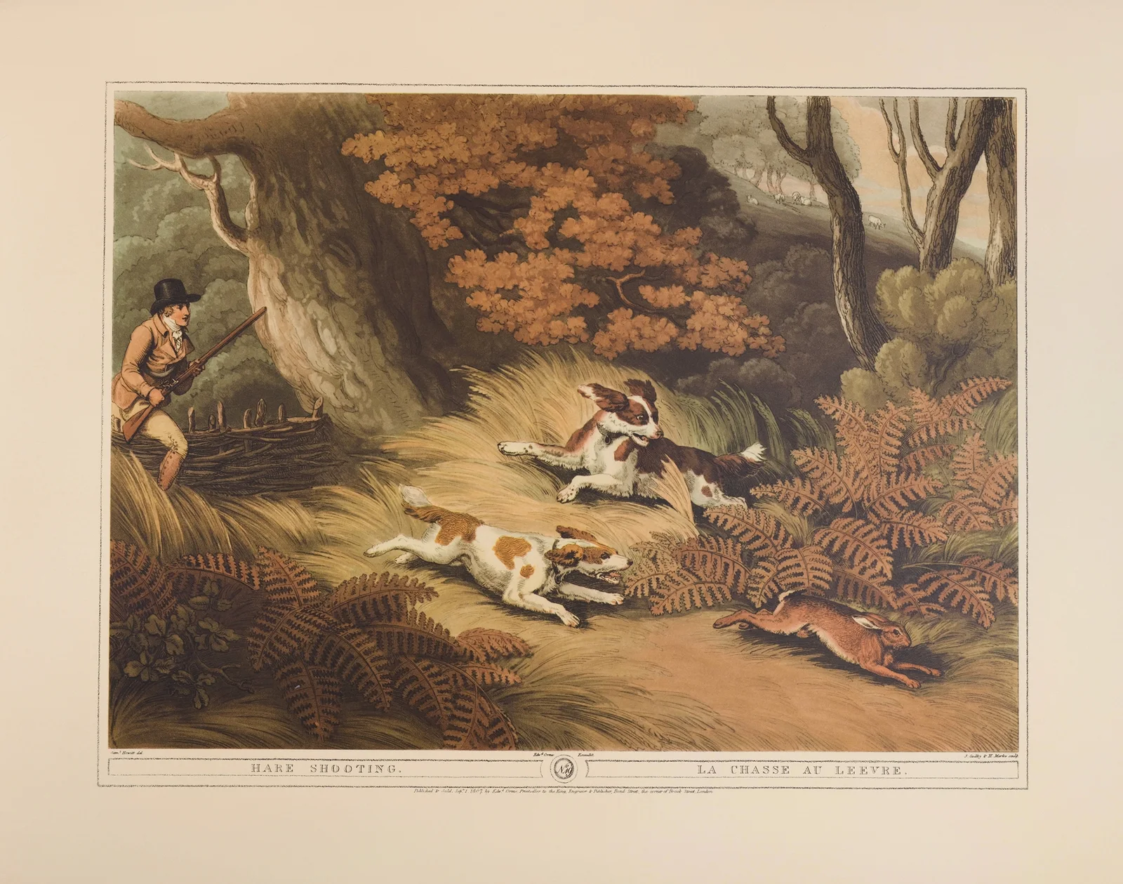 Hare Shooting (19th century) av Samuel Howitt