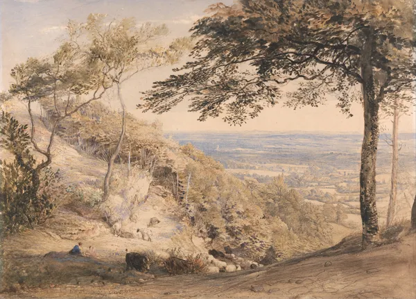 Wilmot’s Hill, Kent av Samuel Palmer