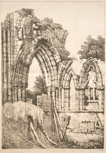 At York, Ruins av Samuel Prout
