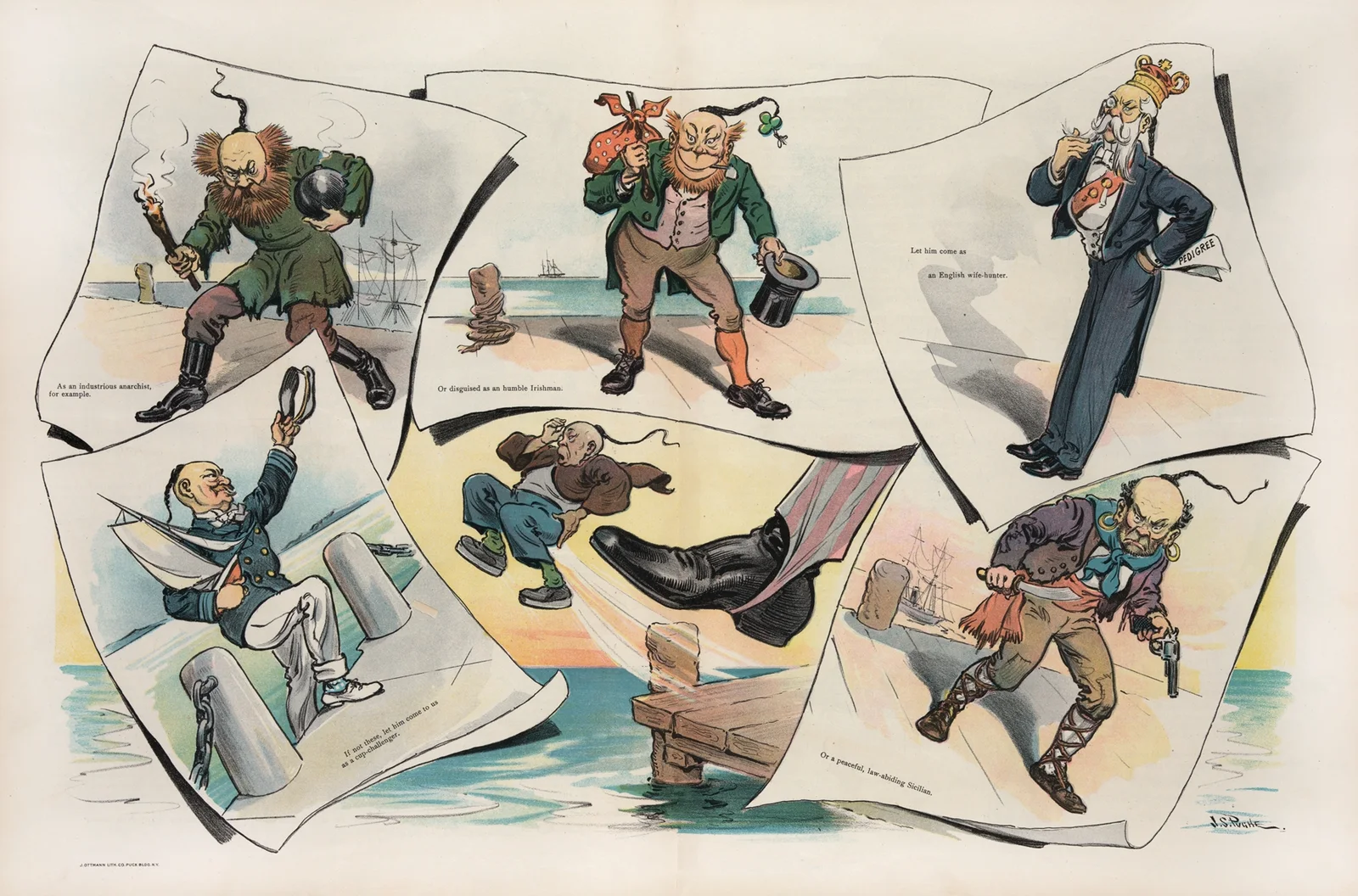 How John may dodge the exclusion act av John Samuel Pughe