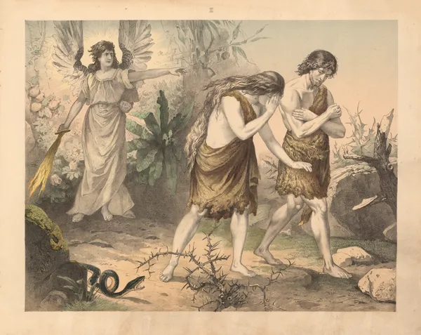 The Expulsion from Paradise av Sandberg
