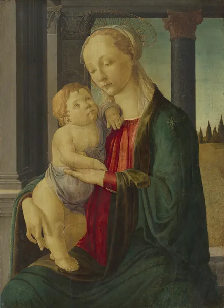 Madonna and Child av Sandro Botticelli