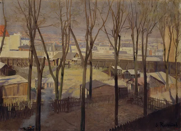 La Butte av Santiago Rusiñol