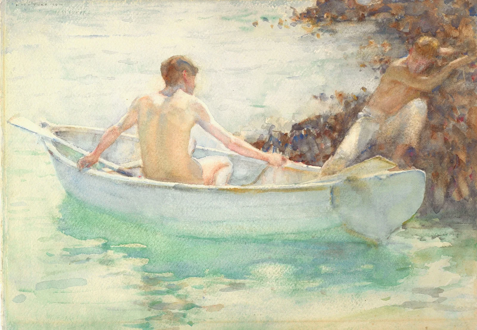 Embarkation av Henry Scott Tuke