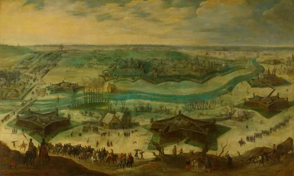 The Siege of Jülich av Sebastian Vrancx