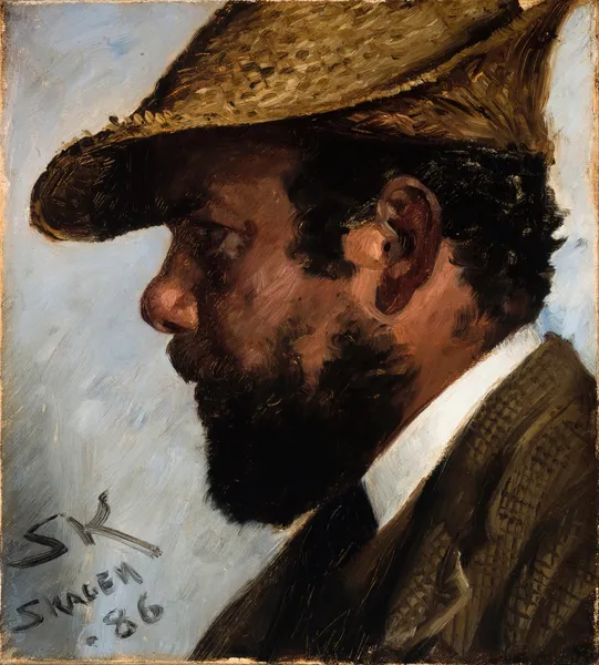 Adrian Stokes av Peder Severin Krøyer