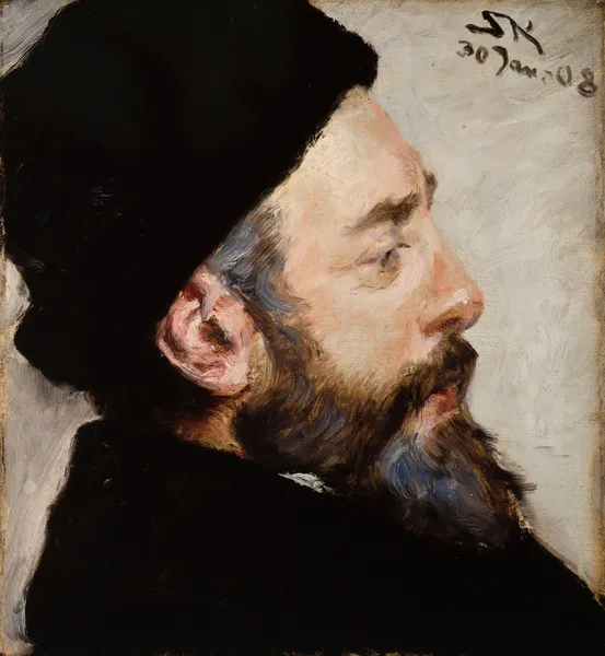Henrik Pontoppidan av Peder Severin Krøyer