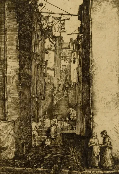 Ruelle du Pecheur av Donald Shaw MacLaughlan