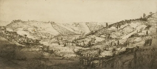 Val d’Ema av Donald Shaw MacLaughlan