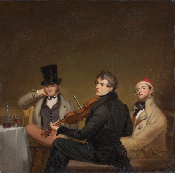 After Dinner av William Sidney Mount