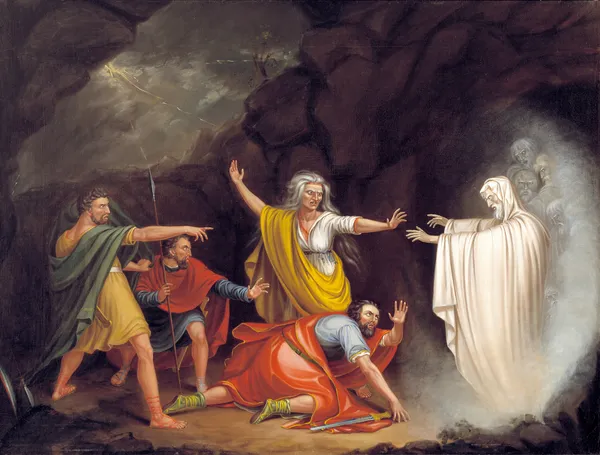 Saul and the Witch of Endor av William Sidney Mount