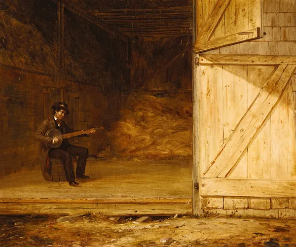 The Banjo Player av William Sidney Mount