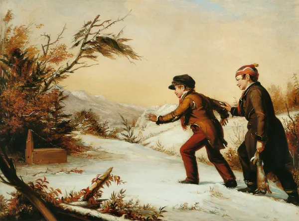 The Trap Sprung av William Sidney Mount