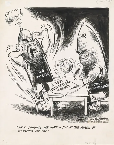 He’s driving me nuts – I’m on the verge of blowing my top av Edmund Siegfried Valtman