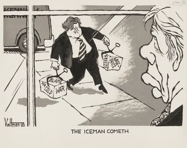 The iceman cometh av Edmund Siegfried Valtman