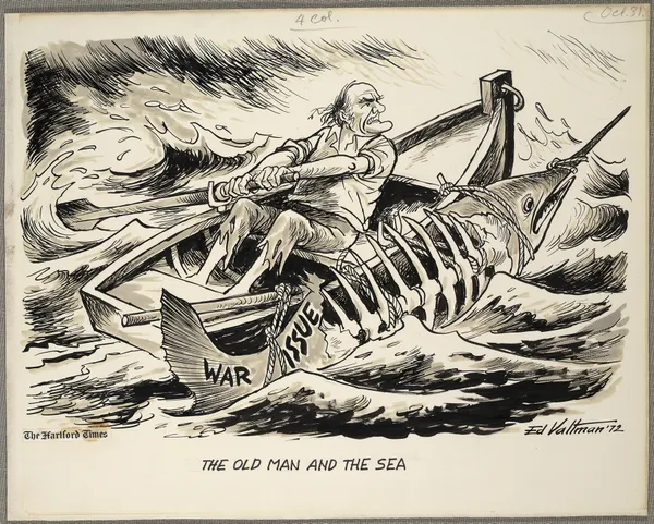The old man and the sea av Edmund Siegfried Valtman