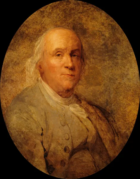 Benjamin Franklin (1706-1790) av Joseph Siffred Duplessis