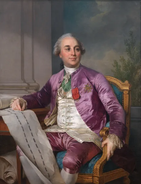 Portrait of Charles-Claude Flahaut de la Billarderie comte d’Angiviller (1730-1809) av Joseph Siffred Duplessis