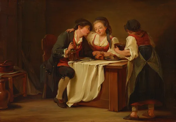 Genreszene av Sigmund Freudenberger