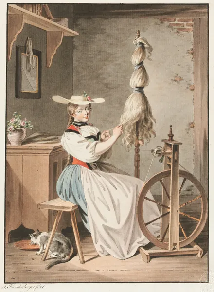 La Fileuse av Sigmund Freudenberger