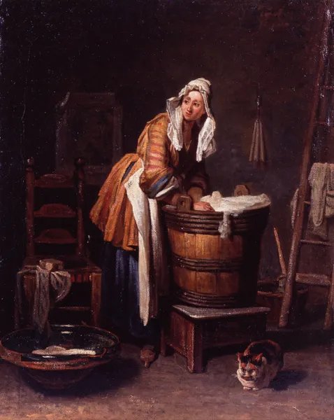 Washerwoman av Jean Siméon Chardin