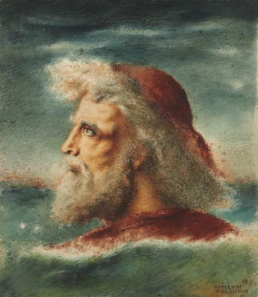 St Peter On The Sea av Simeon Solomon