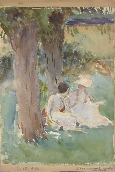 Under The Willows av John Singer Sargent