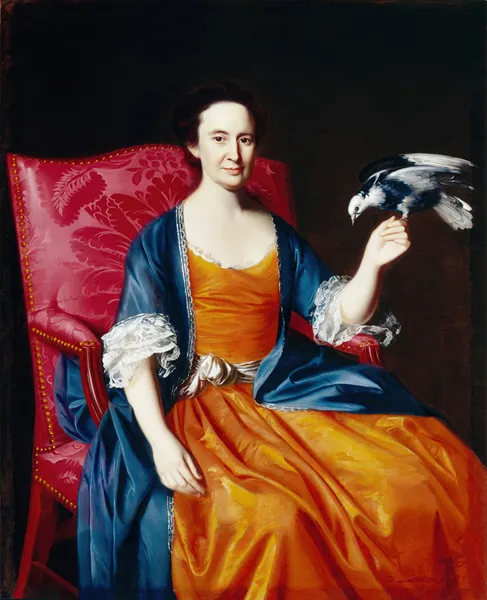 Mrs. Benjamin Hallowell av John Singleton Copley