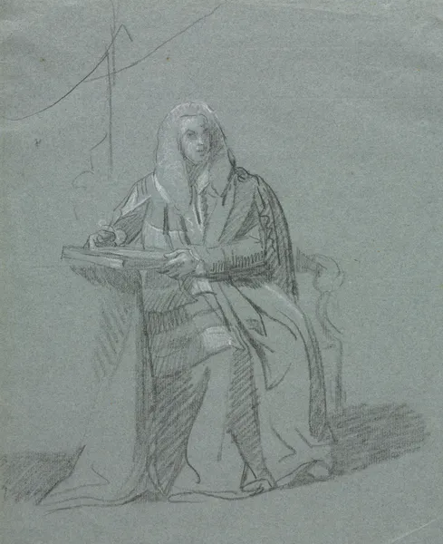 Portrait of William Murray, Earl of Mansfield (1705-1793) av John Singleton Copley