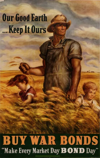 Our Good Earth. . .Keep It Ours av John Steuart Curry