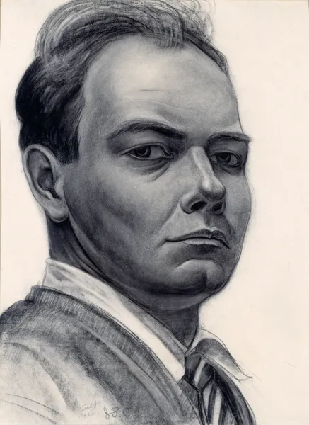 Self-Portrait av John Steuart Curry