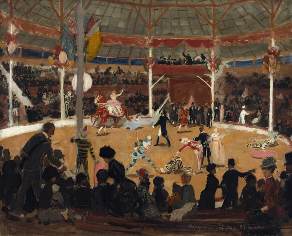 The Circus av Suzanne Valadon