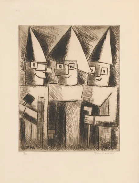 Masks av Tadeusz Makowski