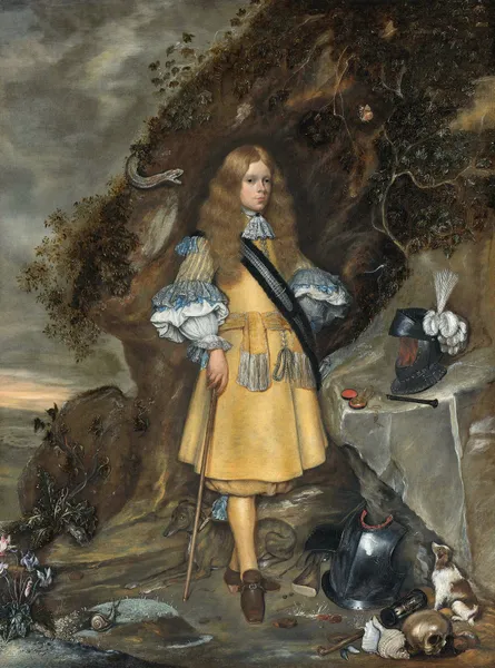Memorial Portrait of Moses ter Borch av Gerard ter Borch