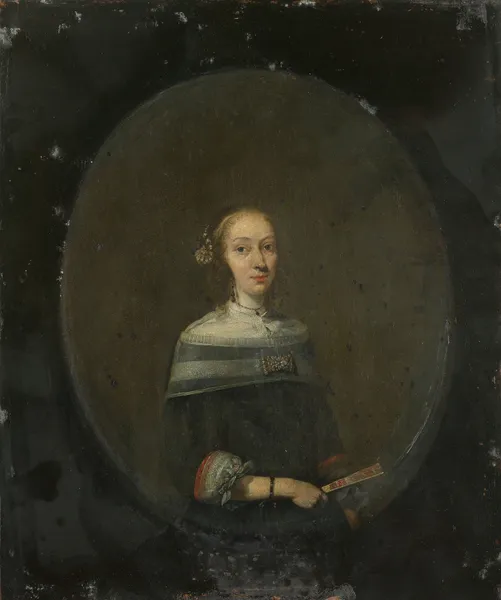 Portrait of a Woman av Gerard ter Borch