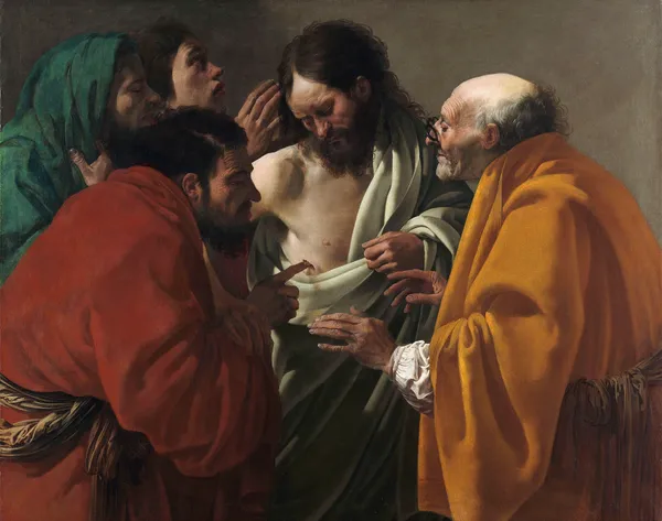 The Incredulity of Thomas av Hendrick Ter Brugghen