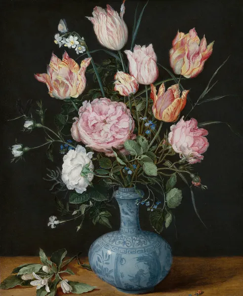 Flowers in a Wan-Li Vase av Jan Brueghel The Elder