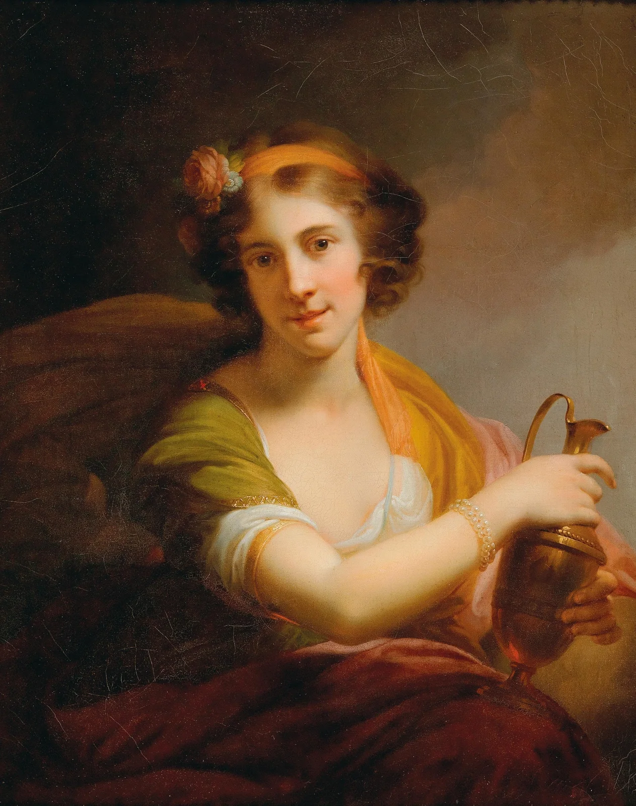Hebe av Johann Baptist von Lampi the Elder