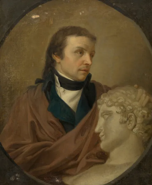 Josef Klieber (Bildhauer) av Johann Baptist von Lampi the Elder